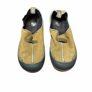 Crocs Dawson suede slip-on shoes